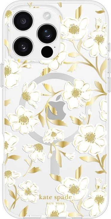 Kate Spade New York Protective Gems MagSafe - dėklas skirtas Apple iPhone 16 Pro Max Sunshine Floral