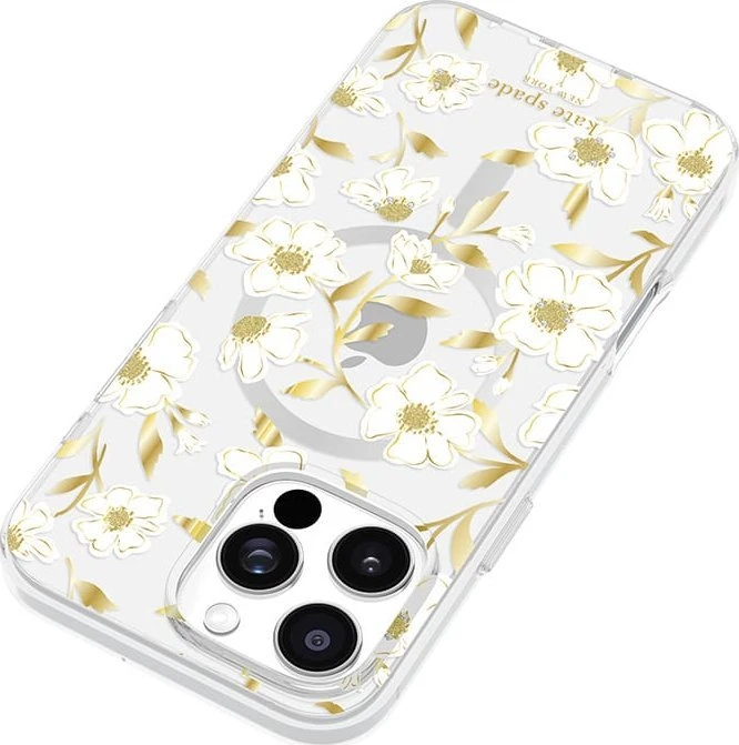 Kate Spade New York Protective Gems MagSafe - dėklas skirtas Apple iPhone 16 Pro Max Sunshine Floral