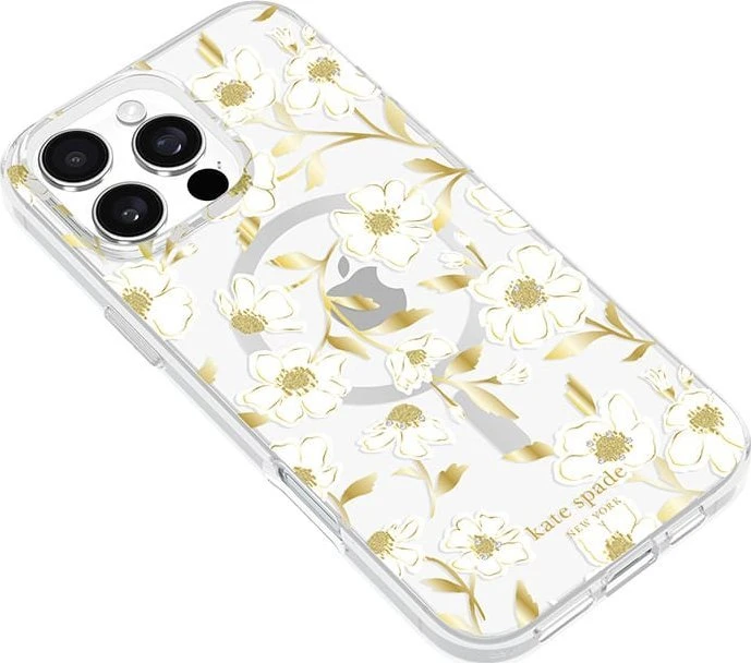 Kate Spade New York Protective Gems MagSafe - dėklas skirtas Apple iPhone 16 Pro Max Sunshine Floral