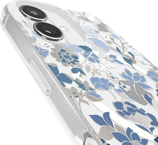 Kate Spade New York Protective Gems MagSafe - dėklas skirtas Apple iPhone 16 Flowerbed Mėlyna