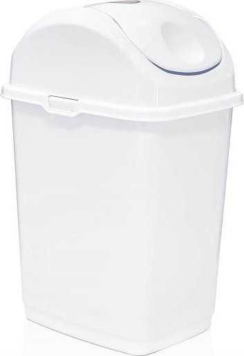 Katex Atverčiamas konteineris SLIM 10 l – balta 240x195x365 mm