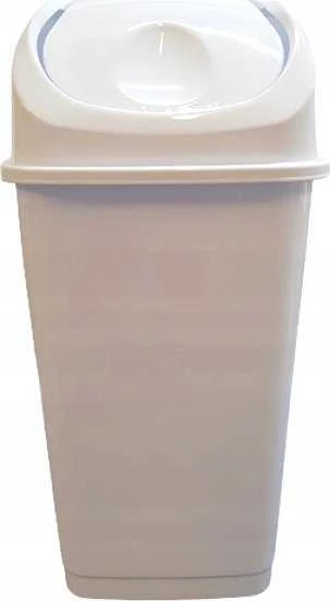Katex Atliekų konteineris atidaromas SLIM 35 l baltas 355x285x577 mm