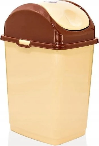 Katex Pojemnik uchylny SLIM 10 l - smėlio spalva 240x195x365 mm