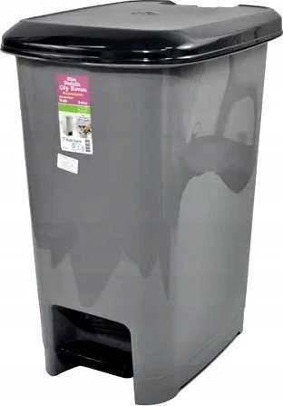 Katex Šiukšlių dėžė su pedalais SLIM 60 L 490x356x632 mm