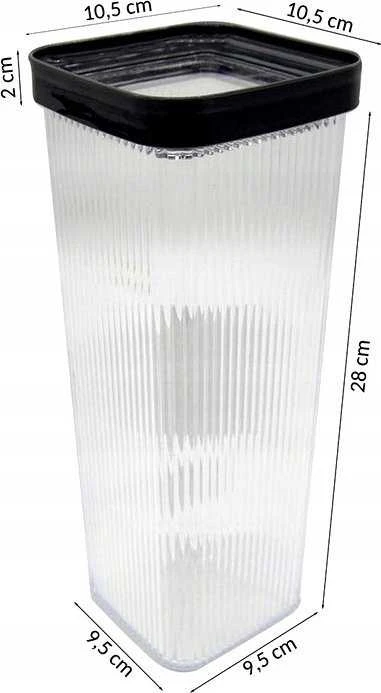 „Katex“ kvadratinis maisto indas LINE PLUS 2200 ml (321093)