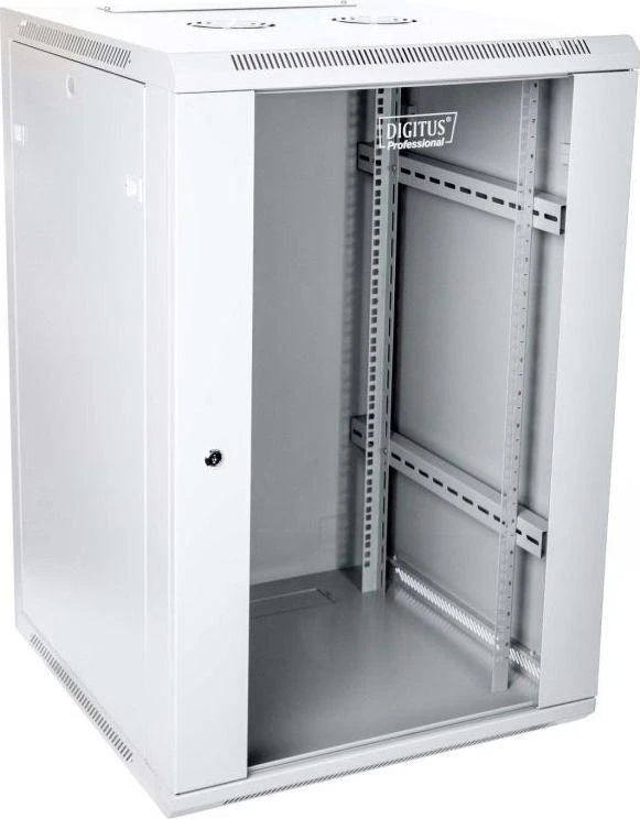 Assmann Electronic DIGITUS DN-W19 18U/600 Sieninė spintelė 18U 600x600mm pilkas RAL 7035