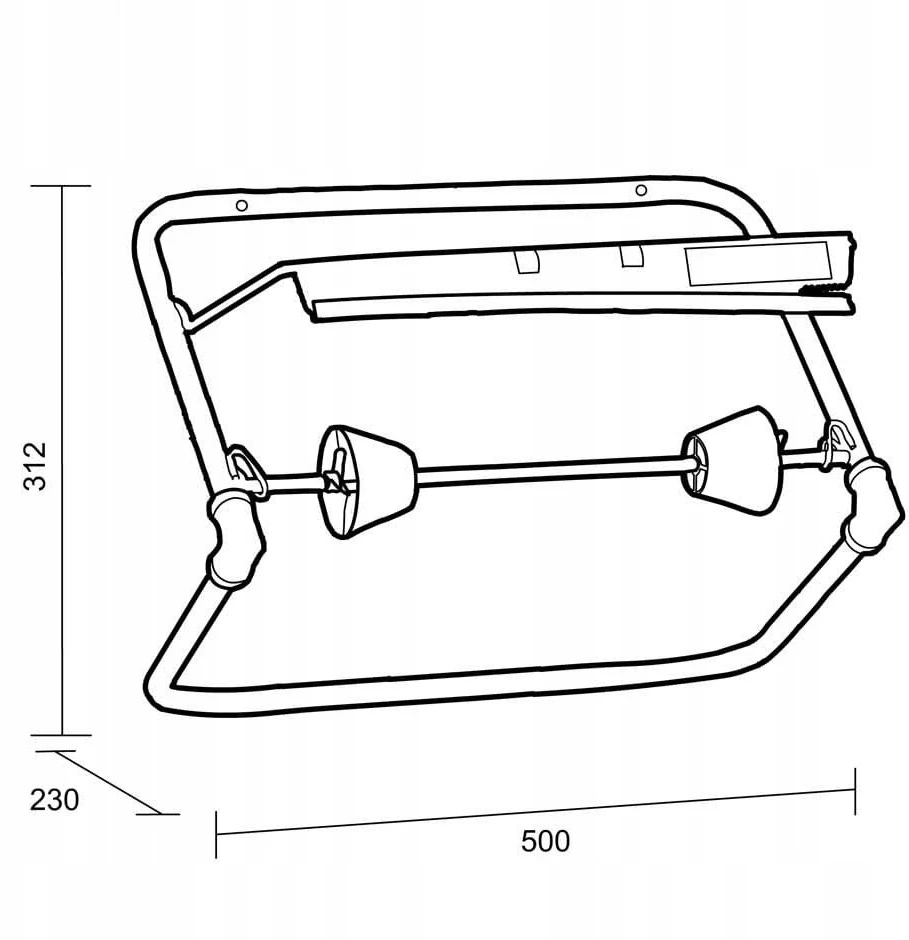 KATRIN Wall Dispenser Juodas Metal