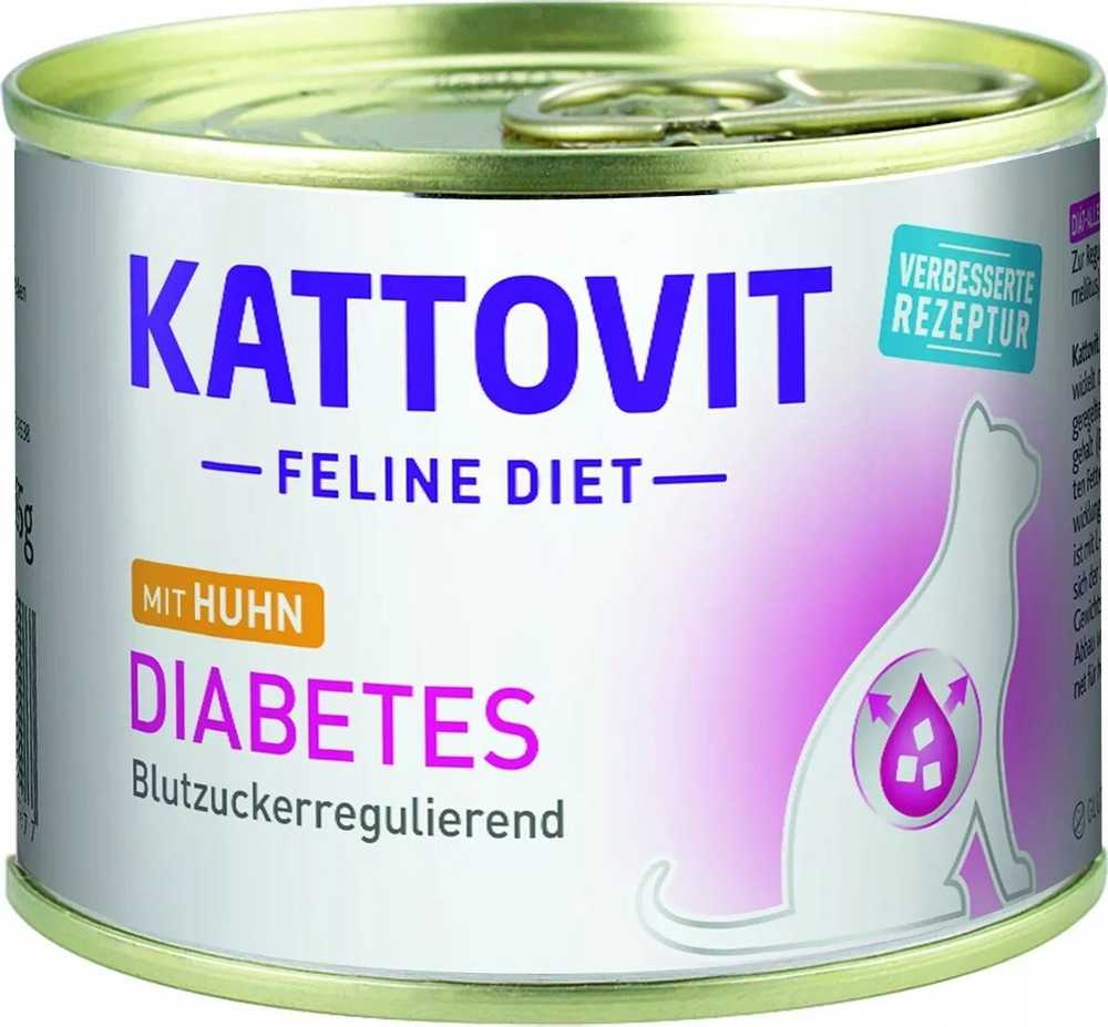 Drėgnas Kačių Maistas - Kattovit Feline Diet Aufbaukur Recovery 185g