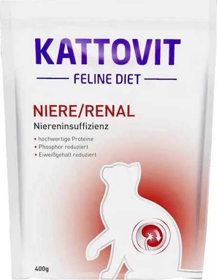 KATTOVIT Niere Renal - maistas katėms - 0,4kg paketėlis