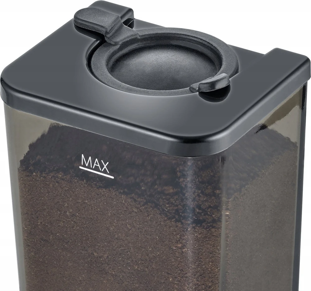 Kavamalė Caso kavos malūnėlis | Barista Chef Inox | 150 W | Kavos pupelių talpa 250 g | Puodelių skaičius 12 vnt(s) | Nerūdijantis plienas