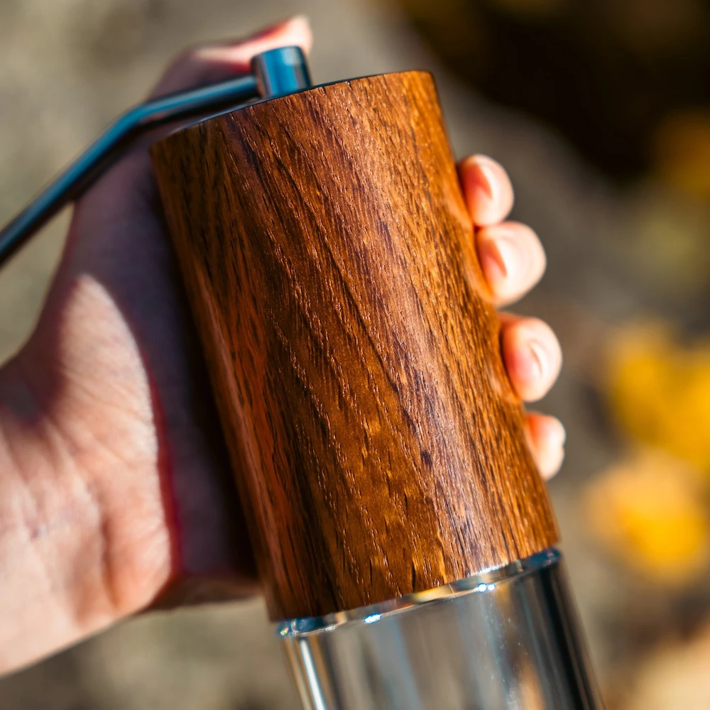 Comandante C40 MK4 Vintage Oak klasikinis kavos malūnėlis