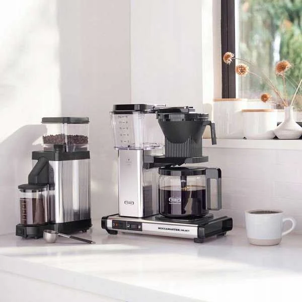 Kavamalė Moccamaster KM5 Polished Sidabrinis electric grinder- sidabrinis