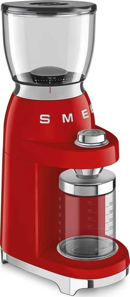 Kavamalė Kavos malūnėlis - Smeg 50' stiliaus raudonas