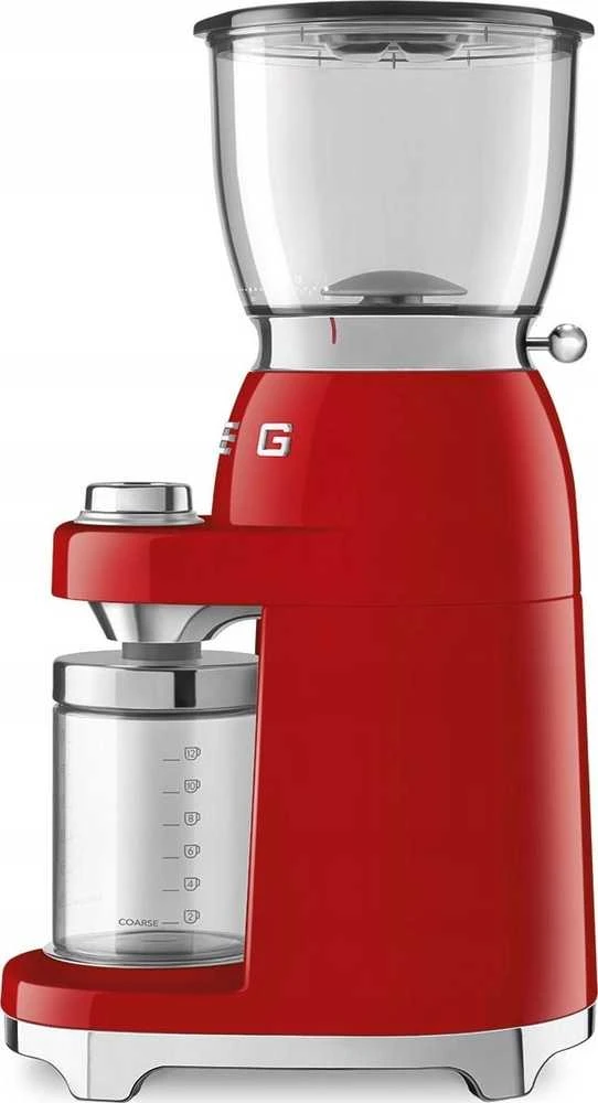 Kavamalė Kavos malūnėlis - Smeg 50' stiliaus raudonas
