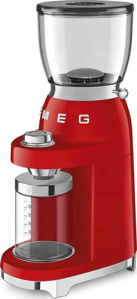 Kavamalė Kavos malūnėlis - Smeg 50' stiliaus raudonas