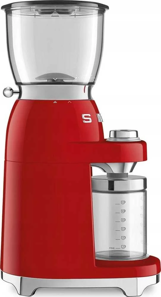 Kavamalė Kavos malūnėlis - Smeg 50' stiliaus raudonas
