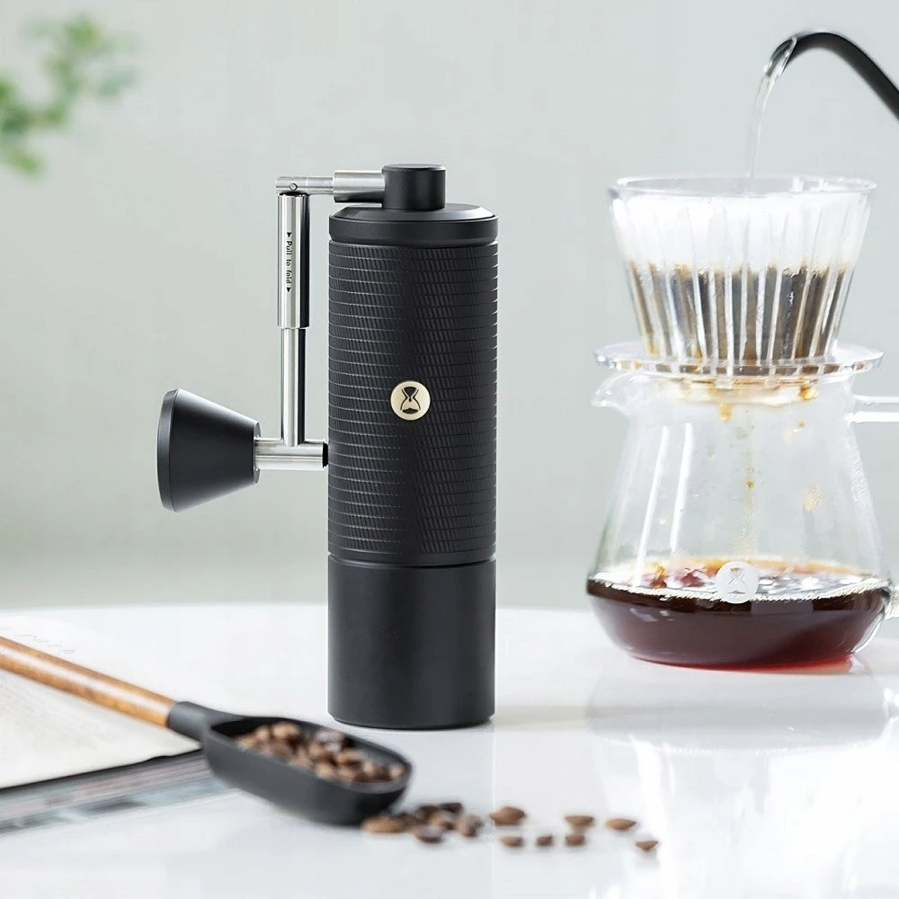 „Timemore Chestnut C5 PRO“ rankinis kavamalė – juodos spalvos