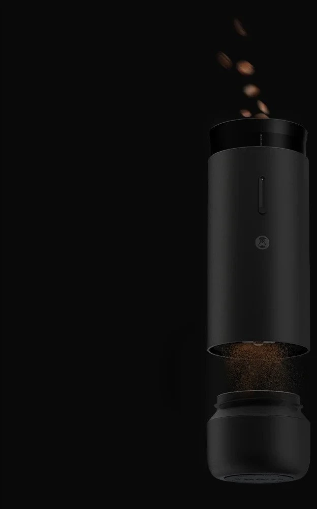 Kavamalė Timemore Whirly 01S Portable Coffee Grinder – Burr, Juodas