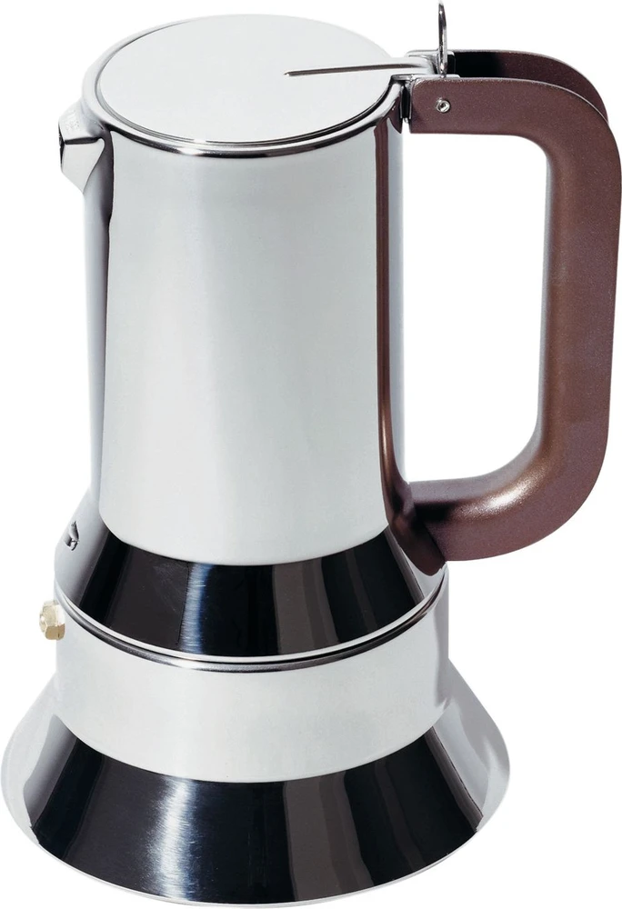 Alessi 9090 kavinė su ruda rankena