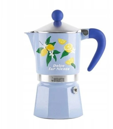 Bialetti Fruit Vibes 3 puodelių kavinukas su citrinomis