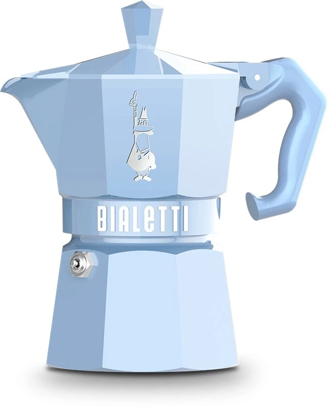 Mėlynas Bialetti Moka Exclusive kavinukas