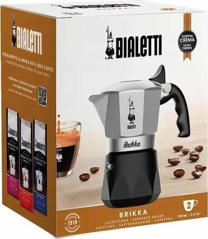 Espresso kavinukas Bialetti Brikka, 2 puodeliams