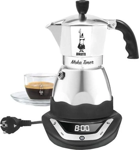 Kavos aparatas Electric moka pot Bialetti Moka Timer 6 cups