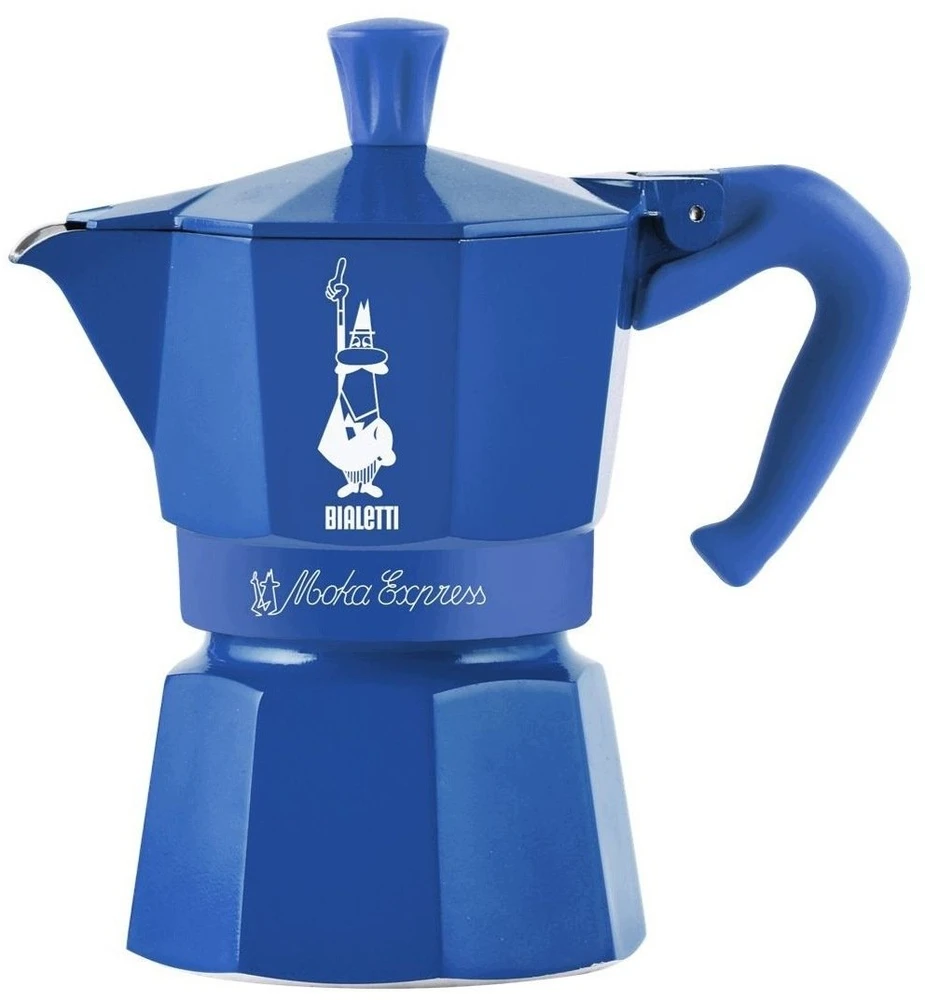 Bialetti Candyland Moka Express 3TZ (150 ml) mėlyna