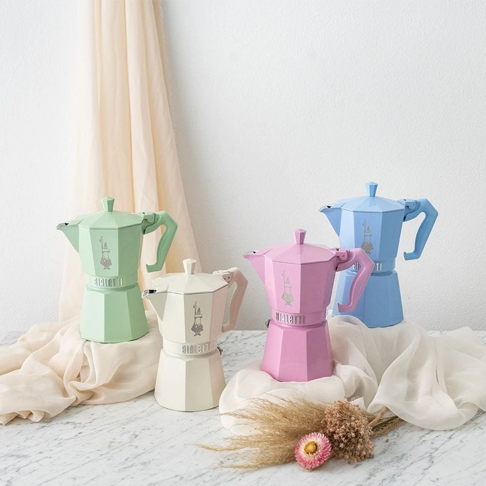 Bialetti Moka Exclusive spalvota kolekcija