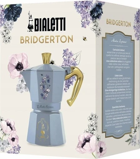 Bialetti Moka Express Bridgerton 6TZ (300 ml) mėlyna