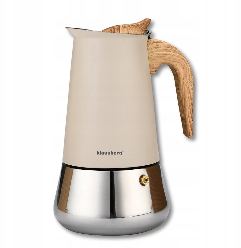 Kavavirė Plieninis espreso kavos virimo aparatas, 450 ml, indukcinis, Klausberg kb-7996
