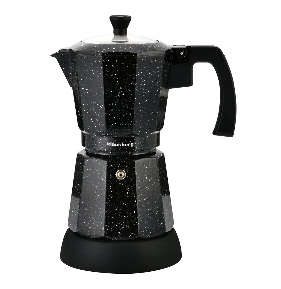 Kavavirė Elektrinis espreso kavos virimo aparatas, 300 ml, juodas, 500 W, klausberg KB-7998