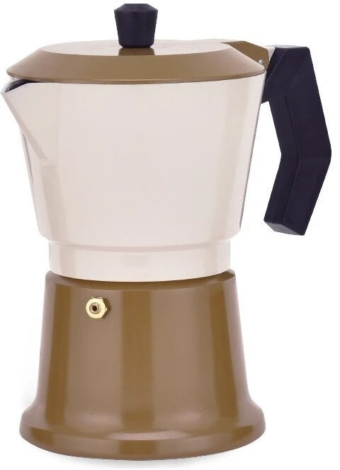 Aliuminio moka pot MR-1657-3-BEIGE MAESTRO
