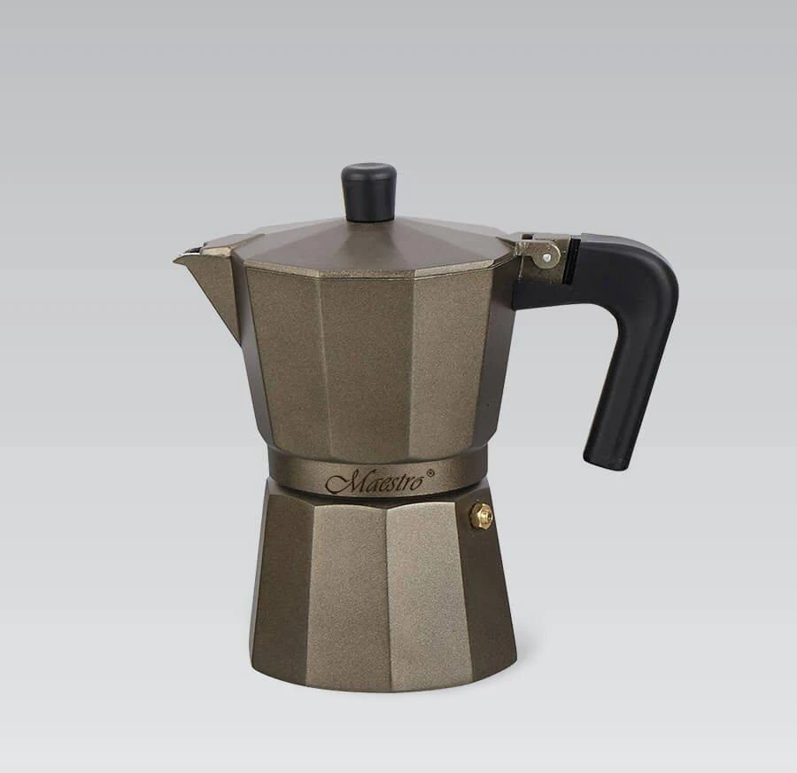 Maestro 3 cup kavos virimo aparatas MR-1666-3-BROWN ruda