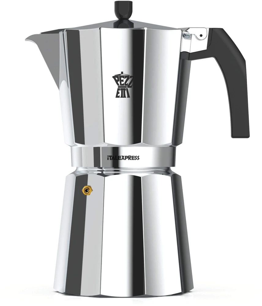 PEZZETTI Italexpress Mokos gaminimo indas 0,7 L Aliuminis, Juoda