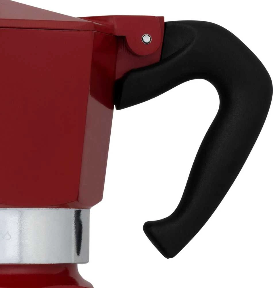Raudona Bialetti Moka Espress