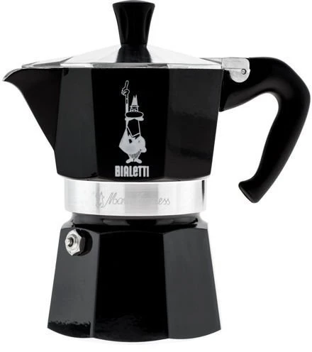Moka kavinukas Bialetti Moka Express Juodas 3 cups