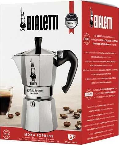 Espresso kavos virimo aparatas Bialetti Moka Express 6puod.