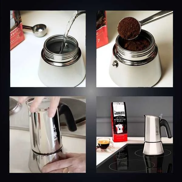 Kavos Aparatas - Bialetti 0.5l, Sidabrinis