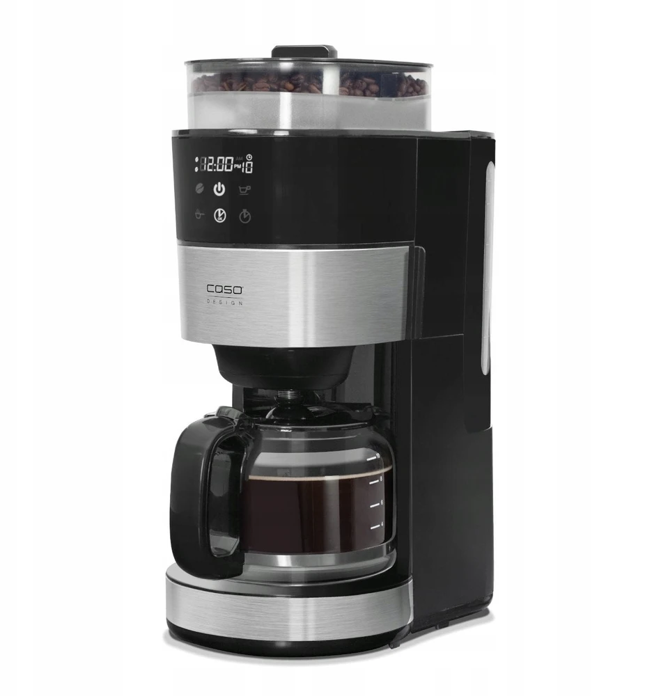 Kavos aparatas Caso | with Two Insulated Jugs | Taste & Style Duo Thermo | Lašėjimo | 800 W | Juodas/Stainless Steel