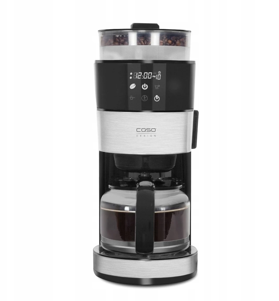 Kavos aparatas Caso | with Two Insulated Jugs | Taste & Style Duo Thermo | Lašėjimo | 800 W | Juodas/Stainless Steel