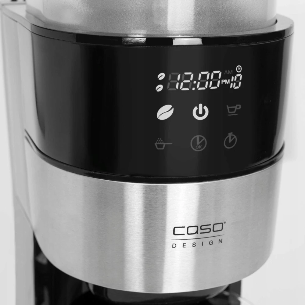 Kavos aparatas Caso | with Two Insulated Jugs | Taste & Style Duo Thermo | Lašėjimo | 800 W | Juodas/Stainless Steel
