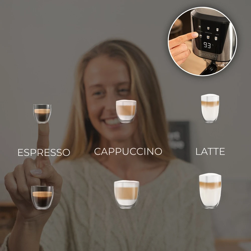 Kavos aparatas Cecotec Power Espresso 20 Kremas pusiau automatinis