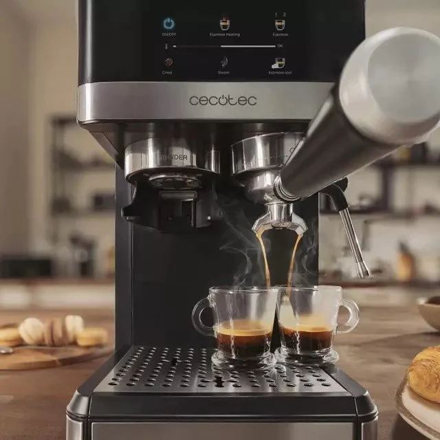„Cecotec Espreso lašelinis kavos aparatas“ – tai kavos aparatas su filtru „Cecotec Power Espresso“.