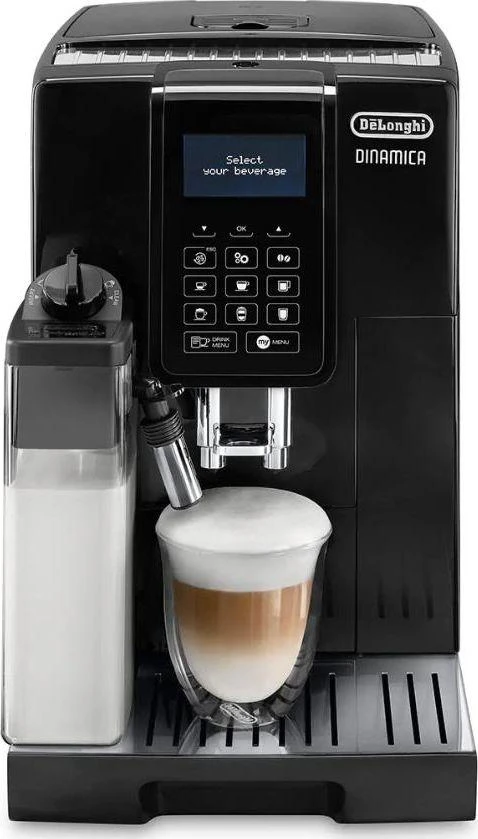 Kavos aparatas espresso DeLonghi ECAM 353.75.B (1450W, juodos spalvos)