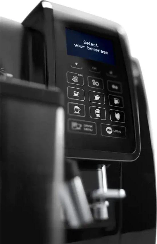 Kavos aparatas espresso DeLonghi ECAM 353.75.B (1450W, juodos spalvos)