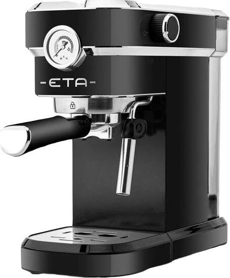 Kavos aparatas ETA | Espresso | ETA618190020 Storio | Slėgis 20 bar | Su pieno plakikliu | Semi-automatinis | 1350 W | Juodas
