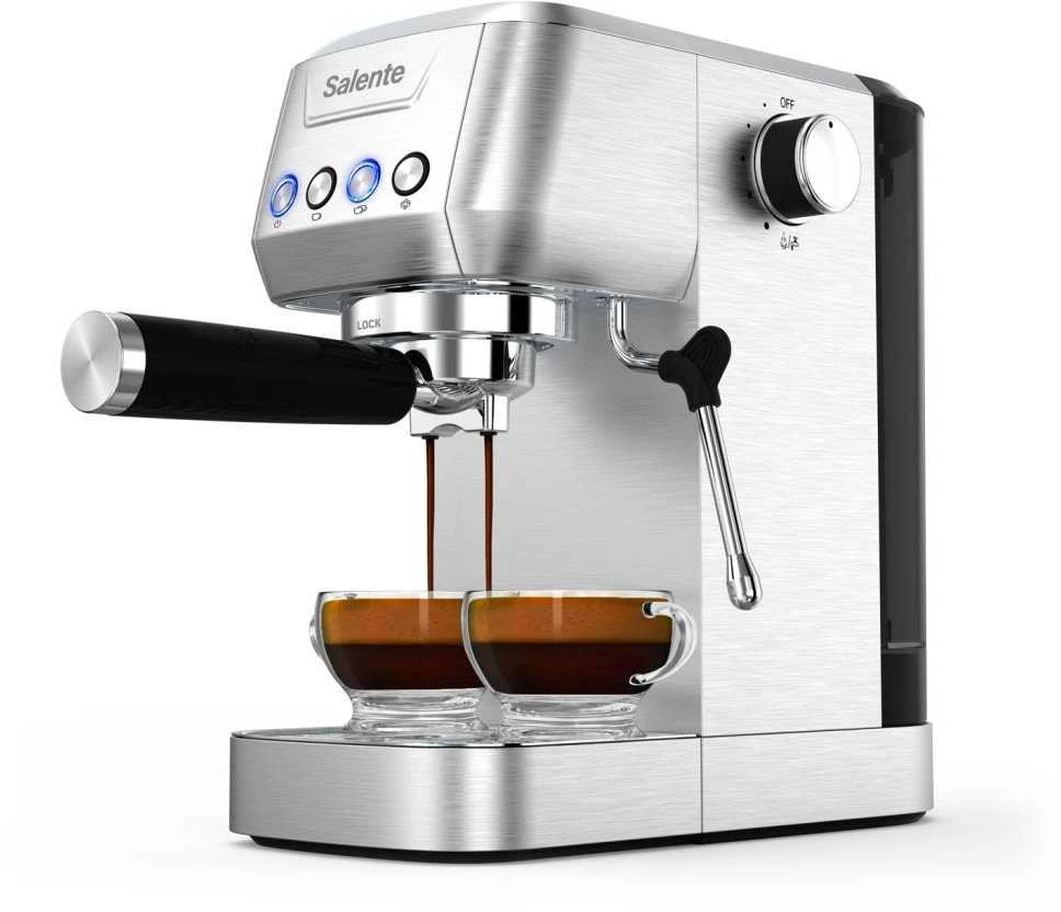 Slėginis kavos aparatas Evolveo Salente Coffio ekspres nerūdijantis plienas