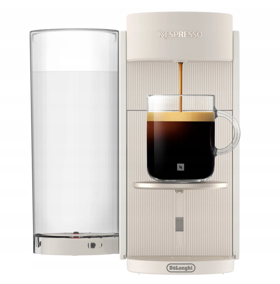 Kavos aparatas kapsulinis DeLonghi De’Longhi NESPRESSO® Vertuo Pop ENV90.B - Liquorice Juodas, kapsulinis kavos virimo aparatas, Coffee kapsulinis, Baltas