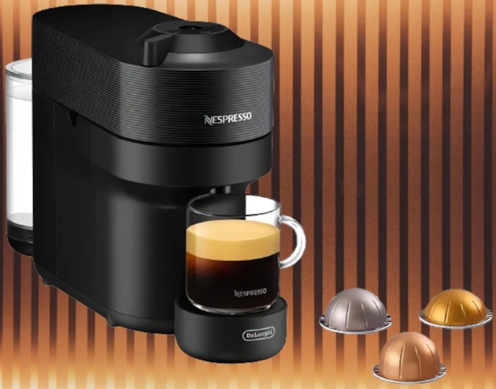Kavos aparatas DELONGHI Nespresso ENV90.BAE VERTUO POP kapsulinis kavos virimo aparatas